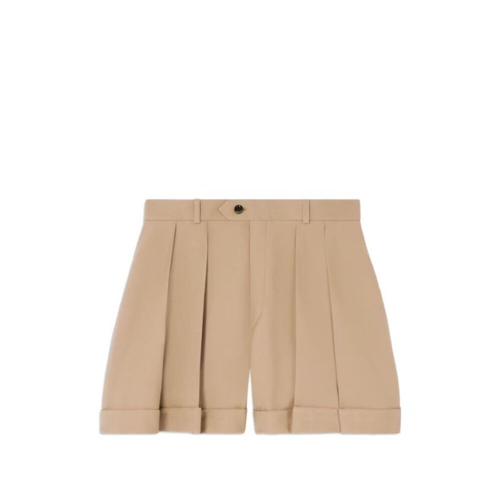 Celine Women Wool Shorts